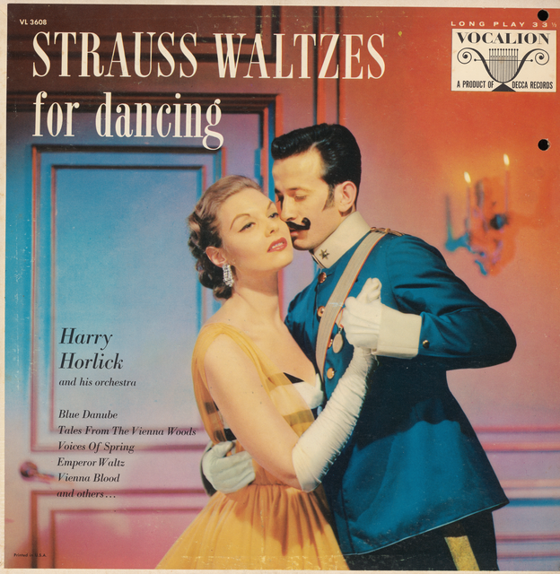 Strauss Waltzes For Dancing : Harry Horlick And His Orchestra : Free ...