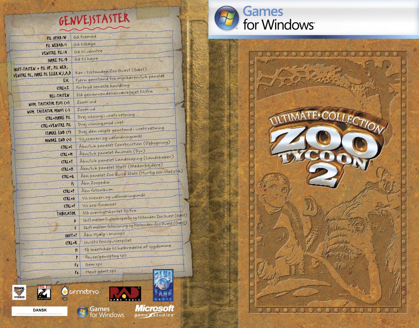 Zoo Tycoon 2 Ultimate Collection Manual : Microsoft : Free Download,  Borrow, and Streaming : Internet Archive